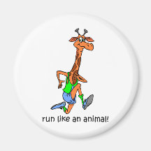 Funny running magnets