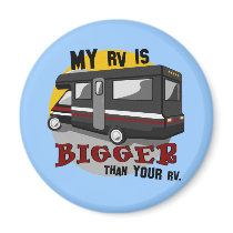 Funny RV Camping Magnet by whupsadaisy Funny RV Camping Magnet