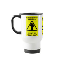 Funny Safety Travel Mug by csc316 Funny Safety Travel Mug