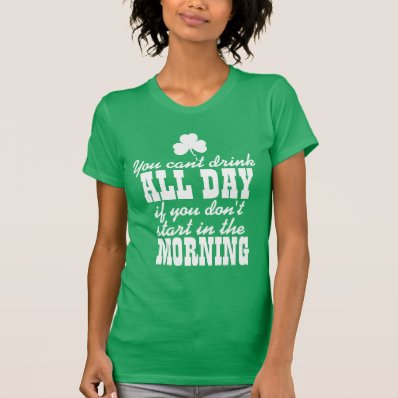 Funny Saint Patrick&#39;s Day Tee Shirts