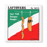 Funny Salami Bologna Magnet For Hot Dog Lovers