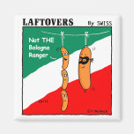 Funny Salami Bologna Magnet For Hot Dog Lovers