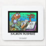Funny Salman Rushdie Fish Mouse Pad