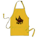 Funny Santa apron design by vitaliy Funny Santa apron design