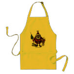 Funny Santa apron design