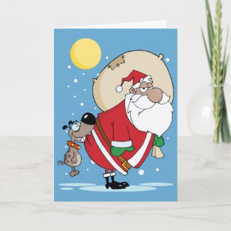 Funny Santa Christmas Cards