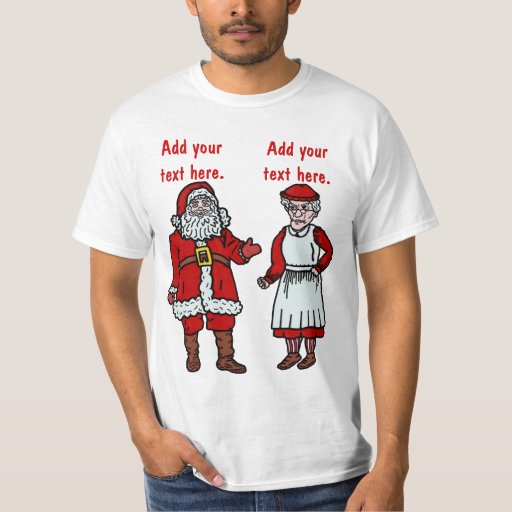 mrs santa claus t shirt