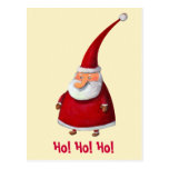 Funny Santa Claus Postcard