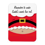 Funny Santa Claus Refrigerator Magnet premium magnets