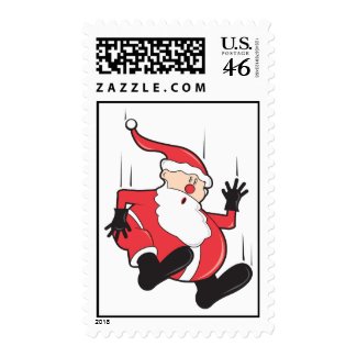 Funny Santa Claus Stamps