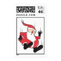 Funny Santa Claus Stamps
