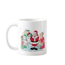 Funny Santa picture Mugs