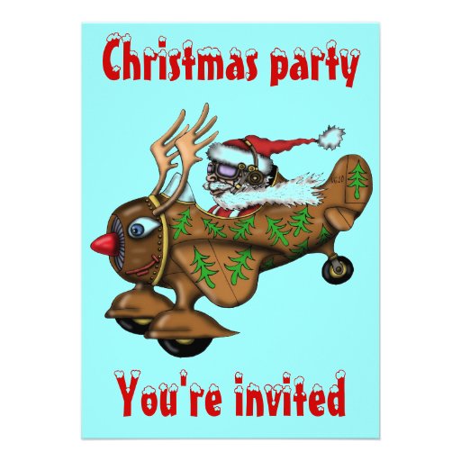 File Name : funny_santa_pilot_christmas_party_invitation_card ...