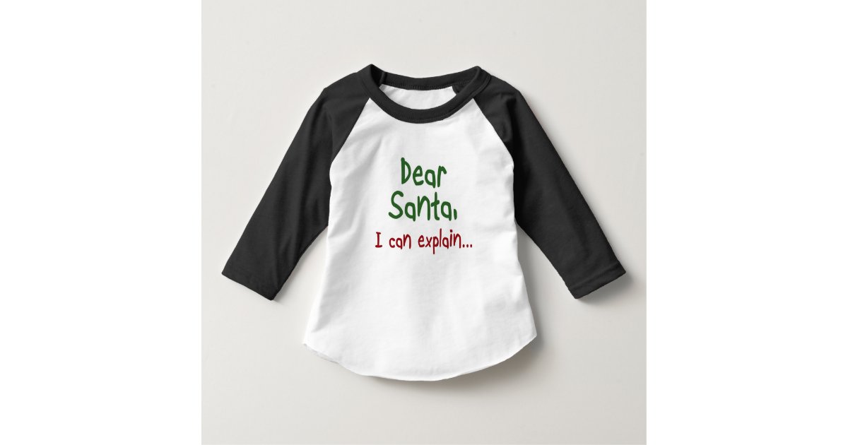 funny santa quote toddler christmas kids clothing t shirt toddler christmas shirt