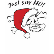 Funny Santa Skull t-shirts