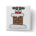 funny santa stuck in chimney buttons by doonidesigns funny santa stuck in chimney buttons