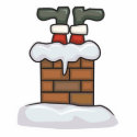 funny santa stuck in chimney photo sculptures by doonidesigns funny santa stuck in chimney photo sculptures