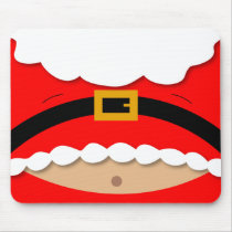 Funny Santa Suit - mousepad by mazarakes Funny Santa Suit - mousepad