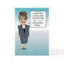 Funny Sarah Palin birthday card