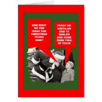 Funny Sarah Palin nude Christmas cards