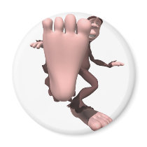 funny sasquatch bigfoot magnets