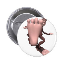 funny sasquatch bigfoot pin