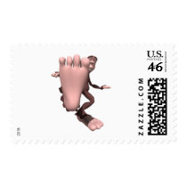 funny sasquatch bigfoot postage