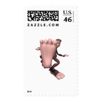 funny sasquatch bigfoot postage