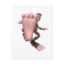 funny sasquatch bigfoot postcards
