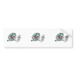 funny savage hungry bowling ball humor bumper sticker