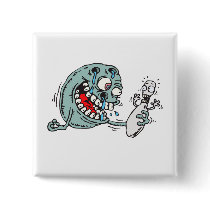 funny savage hungry bowling ball humor pins