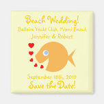 Funny Save The Date Beach Magnets