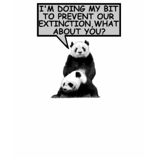 Funny save the Panda shirt
