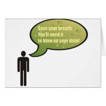 Funny - Save your breath Card