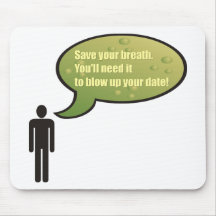 Funny - Save your breath Mouse Pads
