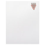 funny scared cartoon bowling pins customized letterhead