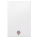 funny scared cartoon bowling pins customized stationery