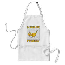 Funny Schrodinger's Cat Lolcat Apron