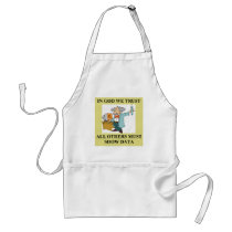 funny science joke aprons