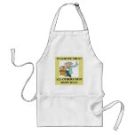 funny science joke aprons