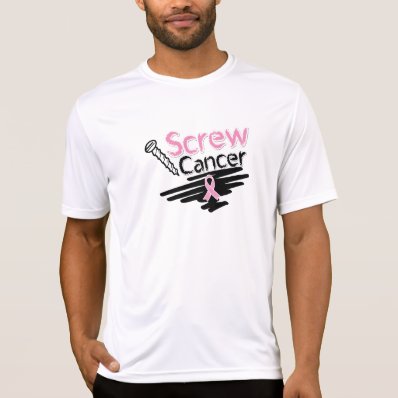 Funny Screw Breast Cancer T Shirts