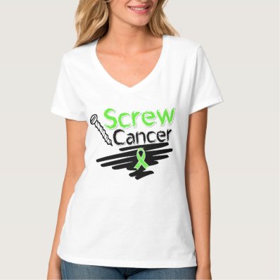 Funny Screw Lymphoma Cancer Tee Shirt