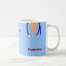 Funny Scrubs Nurses Whimsical Design Mug