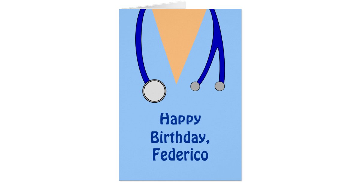 Funny Scrubs Nurses Whimsical Happy Birthday Card Zazzle