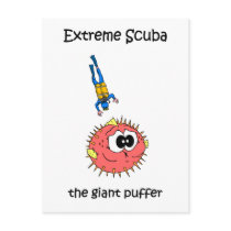 Funny scuba diving postcards by sportsboutique Funny scuba diving postcards