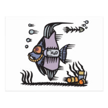 Funny SCUBA Postcard