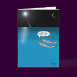 Funny Shark Greeting Card