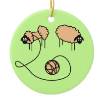 Funny Sheep Ornament