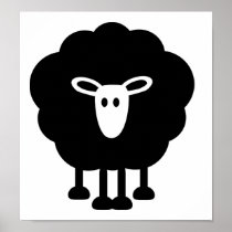 Funny sheep print