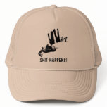 Funny shit happens parachuting hats